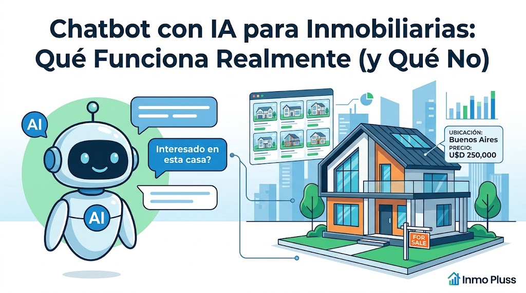 Chatbot con IA para Inmobiliarias: Qué Funciona Realmente (y Qué No)